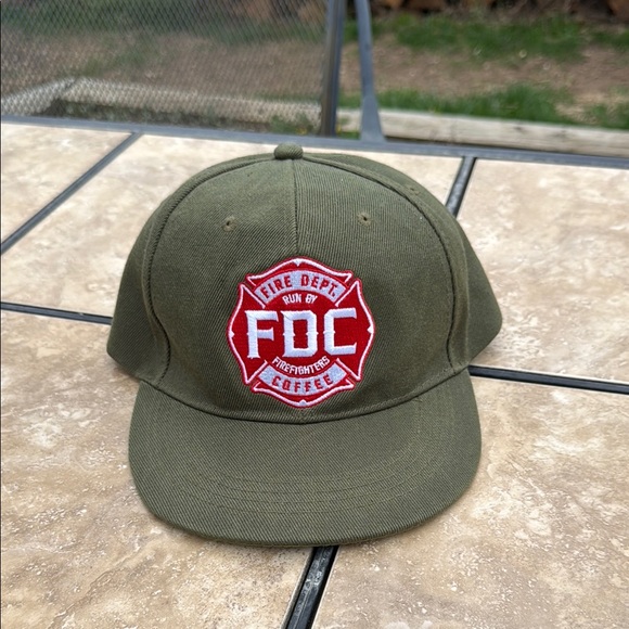 Fire Department coffee company hat trucker SnapBack firefighter - Picture 1 of 2